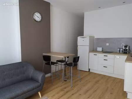 appartement t1/t2 de 30m2+cellier 4m2 - riom centre-ville