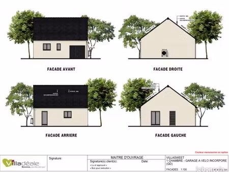 maison 3 pièces 47 m²