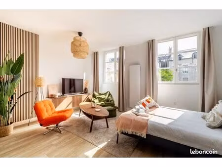 studio 35m² hypercentre nantes - château des ducs de bretagne