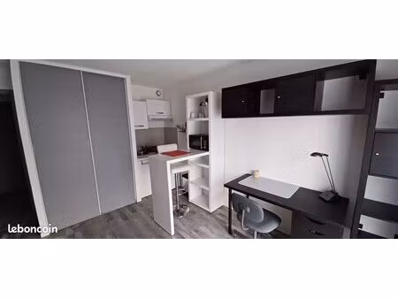 location studio meublé 20 m2