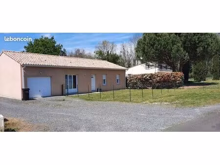 maison neuve 2 ch bureau garage