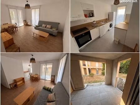 à louer – appartement t3 meublé de 63 m² – nantes la beaujoire
