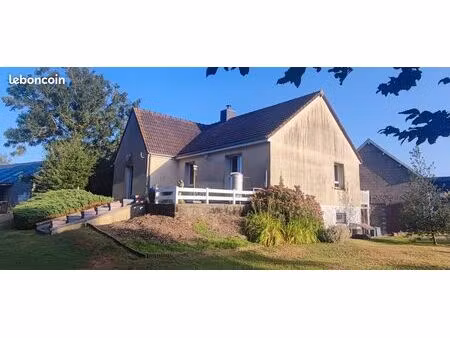 maison de 88 m² – 3 chambres – terrain de 2 100 m² – dépendance à fort potentiel