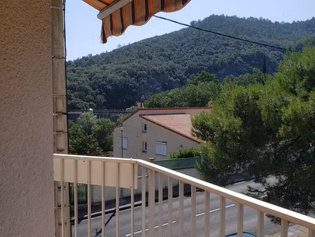studio meublé 26m² terrasse 6 m² sud  dpe c amélie les bains