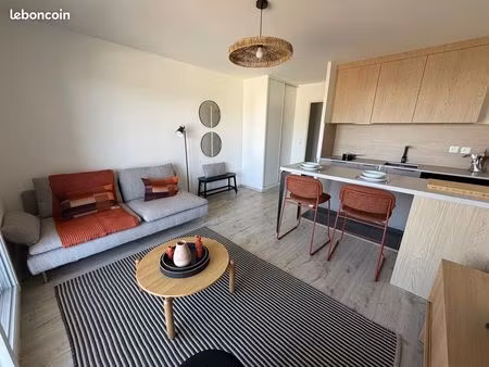 agréable t2 entièrement meublé de 42m2 - boulevard des poilus