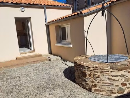 location maison avec cour 37m2