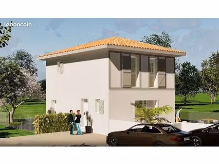 projet de construction d'une maison 89.75 m² avec terrain à mouguerre (64)