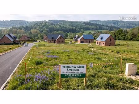 terrain 462 m² hesdigneul les boulogne