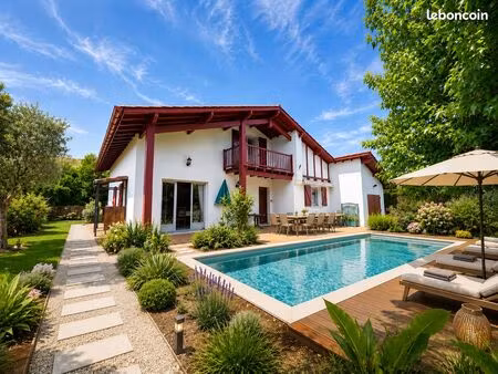 bidart / guethary – maison familiale t6 à fort potentiel à 750 m des plages