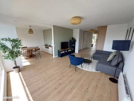 appartement t3 de 85 m² avec vue sur parc privé