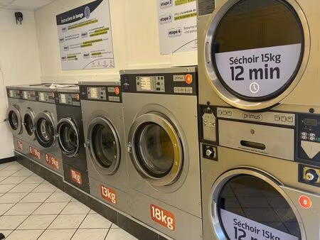 vend fond de commerce laverie