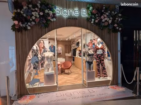 fonds de commerce lingerie – galerie commerciale premium