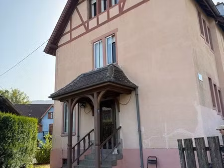 maison 6 pièces avec grand terrain à masevaux-niederbruck