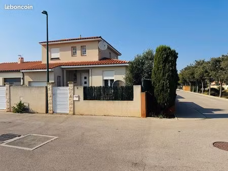 villa ensoleillée 4 ch. 106m² + garage 18m² - salses-le-château - terrain 341m²