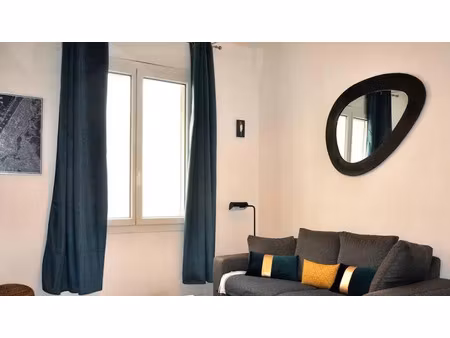 location meublée appartement 3 pièces 40 m² à marseille 7ème (13007)  1 070 €