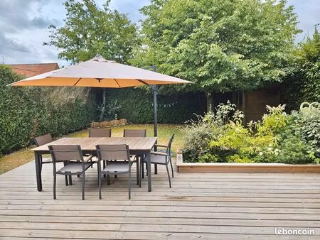 maison 110m² - 4 chambres  jardin  garage. wambrechies