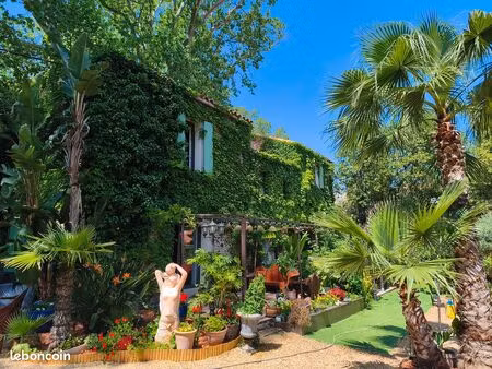 « mas du xviiiᵉ siècle rénové – 222 m² – jardin tropical – sans vis-à-vis – totalement à l