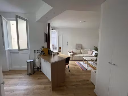 location appartement 2 pièces 50 m² à paris 17ème (75017)  1 500 €