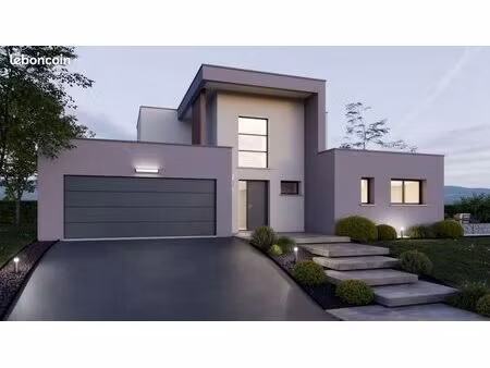 projet de construction d'une maison 160 m² avec terrain à village-neuf (68)