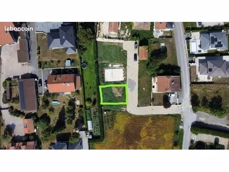 terrain viabilisé 376 m² – veigy-foncenex