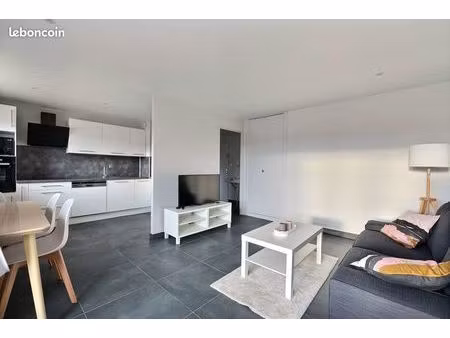 à louer – appartement meublé 2 pièces avec balcon et parking – illzach – résidence sécuris