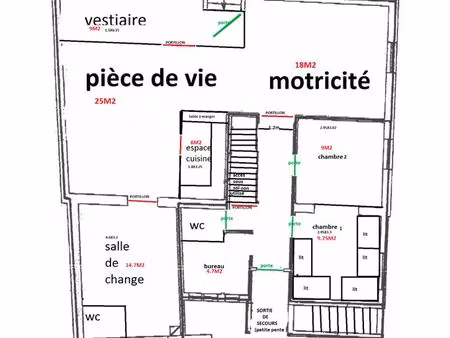 local commercial 110m2 holtzheim centre
