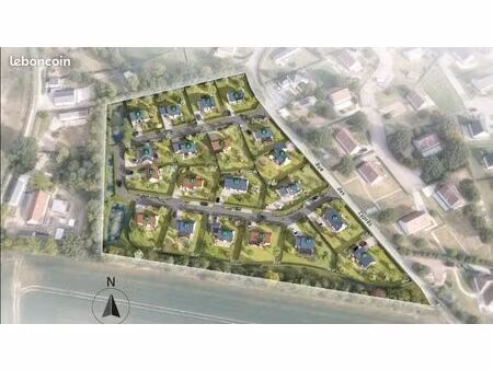 terrain 566 m² tourville les ifs