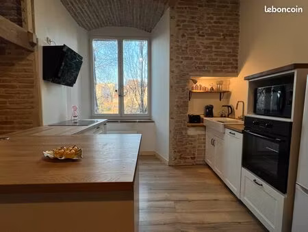 meublé 72 m² hypercentre  aucun vis-à-vis
