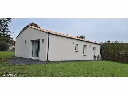 maison neuve meublée  haute prestation avec pompe thermodynamique et climatisation réversi