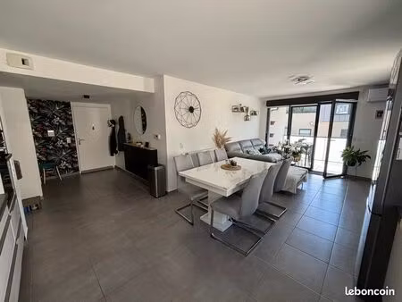 aix-les-bains saint simond - t3 récent 66m2 avec balcon  cave et grand garage de 22m2