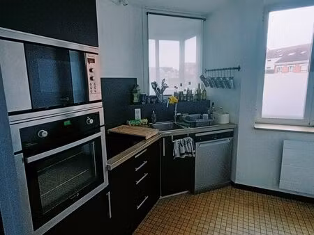 appartement sans voisin 120m2 + balcon 15m2 douchy-les-mines