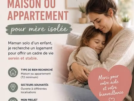 recherche maison ou appartement