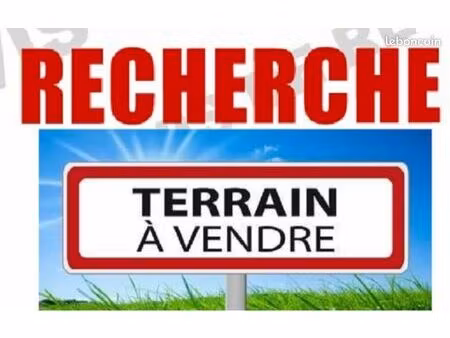 cherche terrain constructible