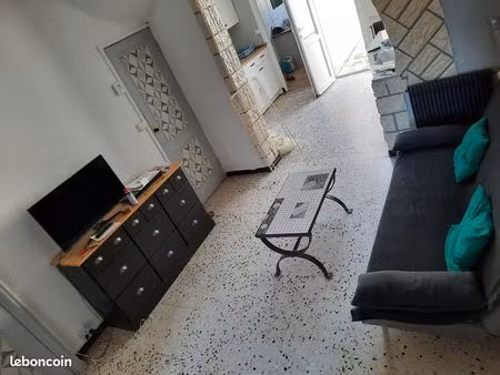 appartement meublé 40m² avec cour st acheul 