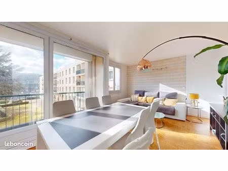 t5 91m² - garage + cave + balcon - rouen saint-hilaire