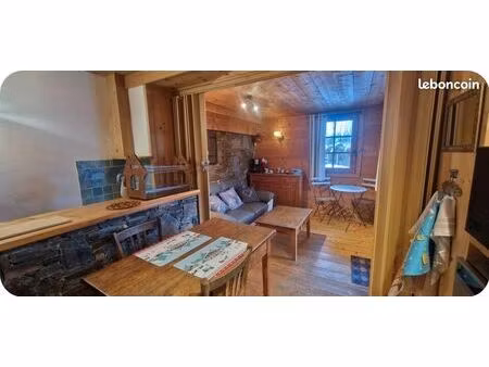 apt vue mont blanc 35 m2 à l année