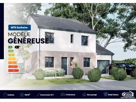 maison 5 pièces 108 m²