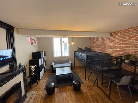 studio meublé 30m²
