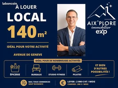 local 140 m² annecy