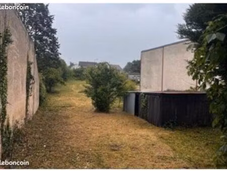 terrain en centre ville constructible
