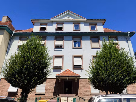 vente appartement 3 pièces 48 m² mulhouse (68100)