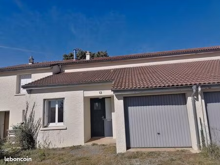 maison meublée t3 de 75 m² avec garage et jardin – saint-pardoux