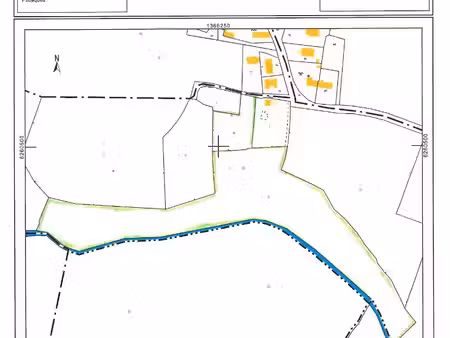 vente terrain 26942 m² les touches (44390)