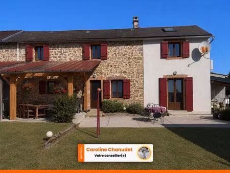 maison de charme de 101m2 habitable avec jardin plat de 1226 m2 attenant