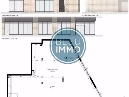 vente commerce cagnes-sur-mer 06800 71m² à 266m²