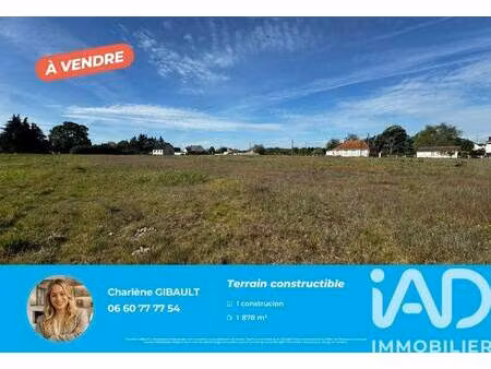 terrain constructible à vendre
