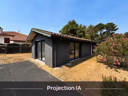 vente terrain  744.00m²  soustons