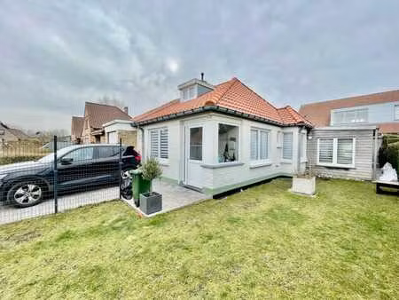 koksijde réf 2172 b : maison 2 ch + p + jardin