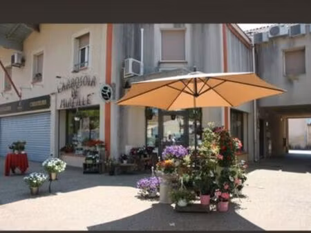 fond de commerce fleuriste