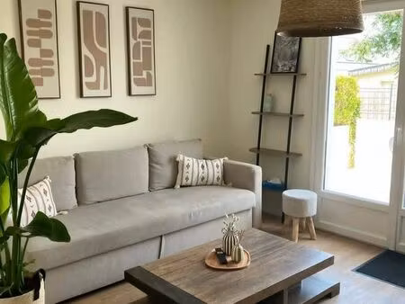 joli t2 30 m² meuble au bord des dunes et a deux pas d'etel
